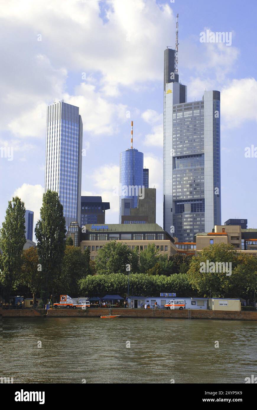 Skyline, Frankfurt am Main Stock Photo - Alamy