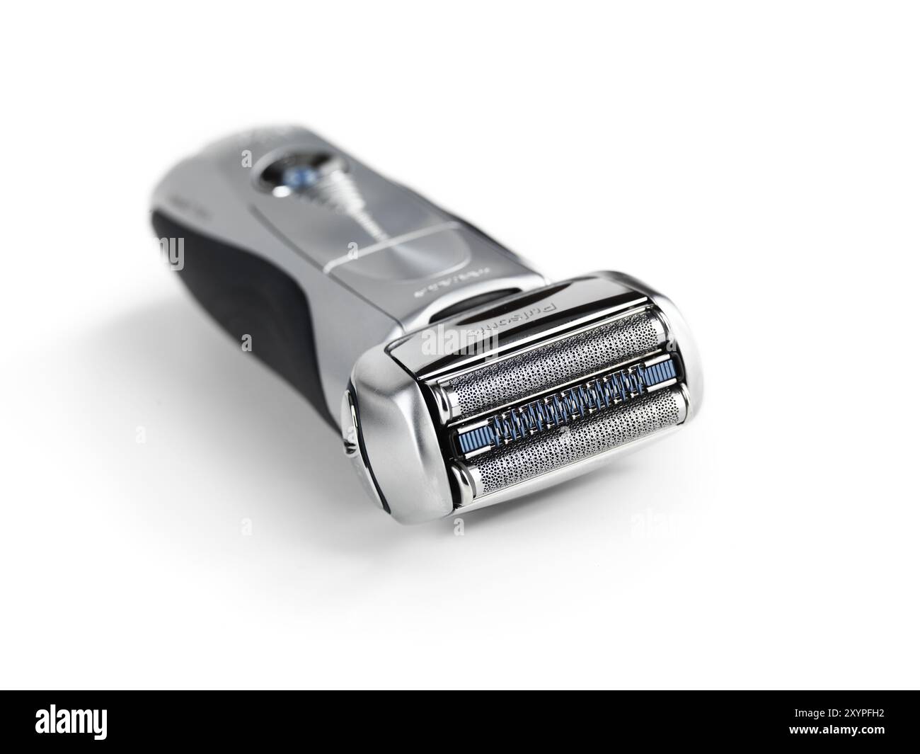 Electric shaver isolated on white background Stock Photo
