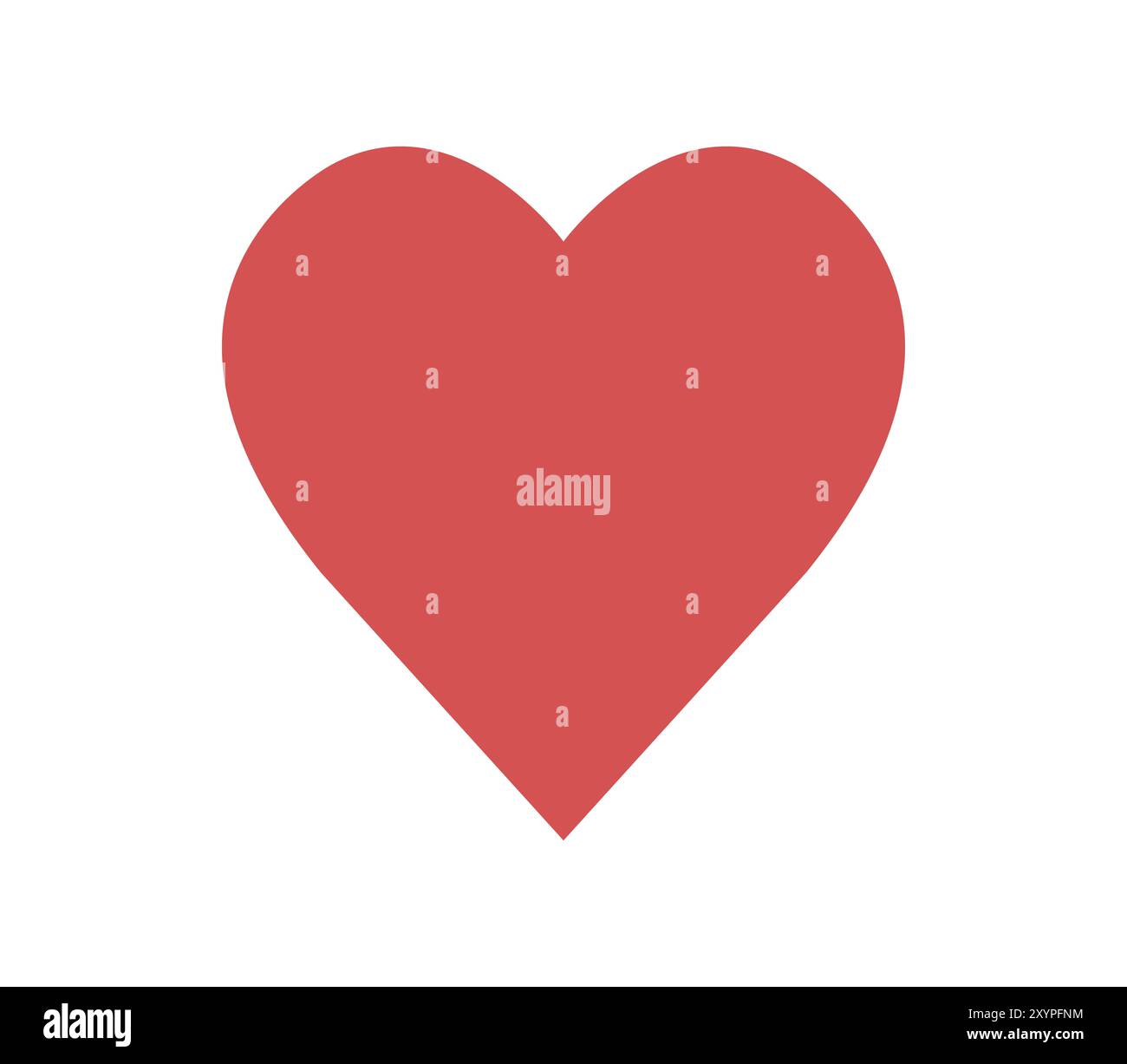 Heart icon illustrated in vector on white background Stock Photo - Alamy