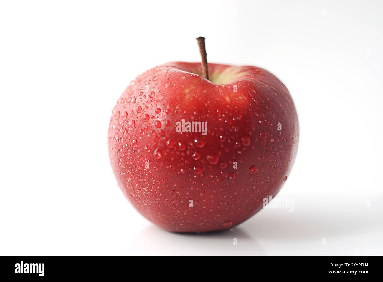 Apple isolated on white background Stock Photo - Alamy