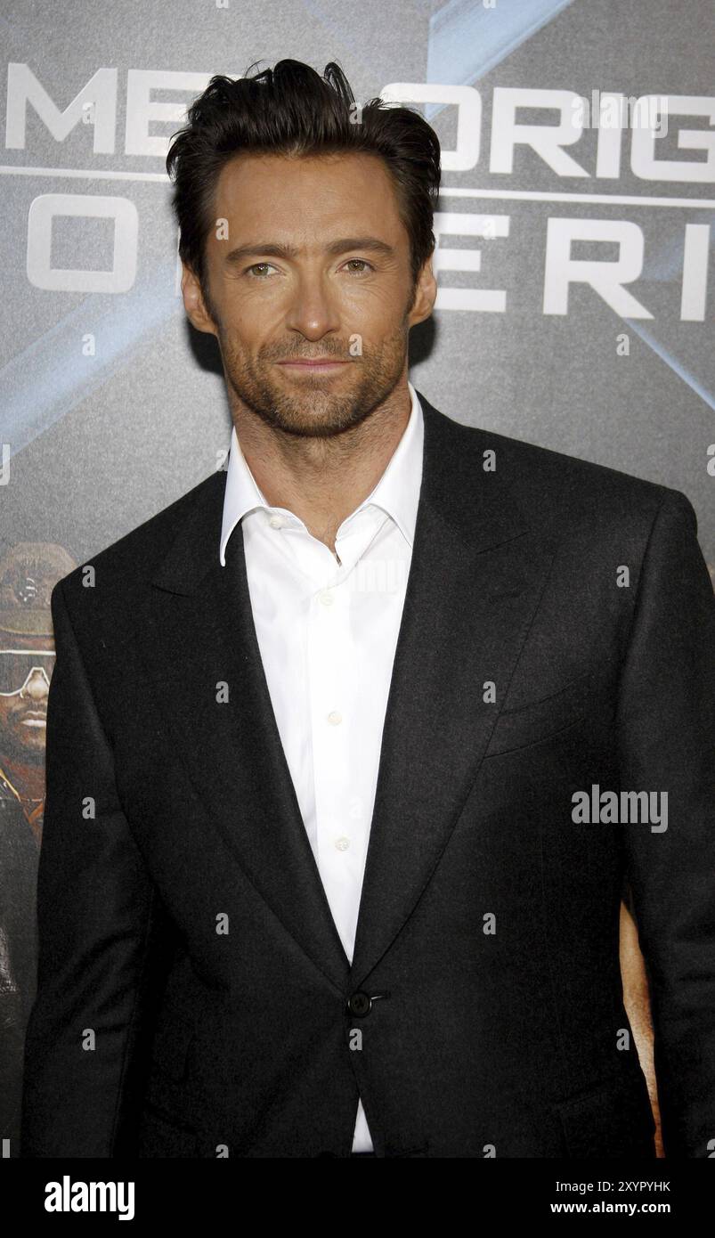 X men the wolverine hugh jackman hires stock photography and