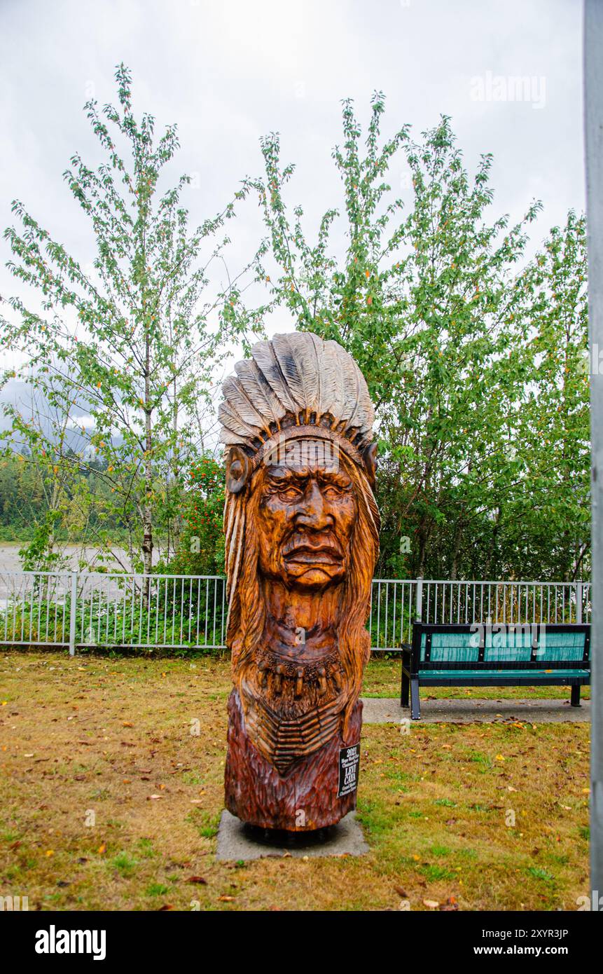 Chainsaw carving canada hi-res stock photography and images - Alamy