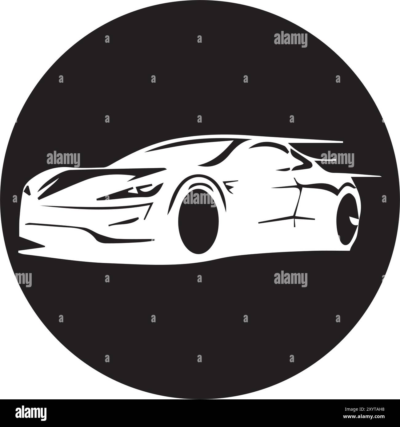 car image icon vectors illustration symbol Stock Vector