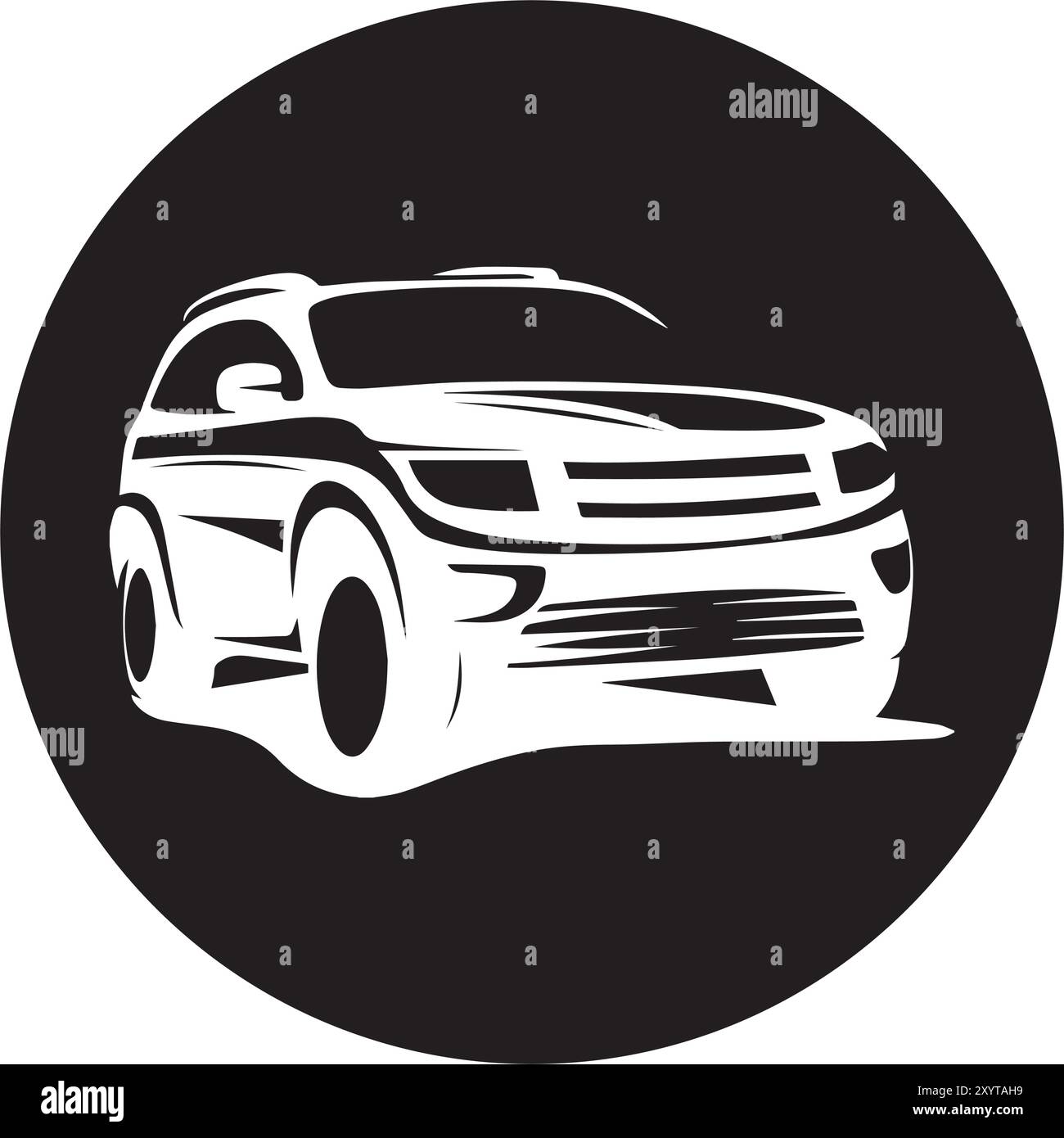 car image icon vectors illustration symbol Stock Vector