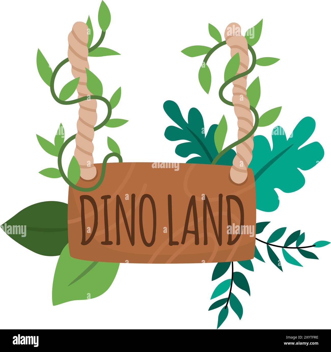 Jurassic world sign Stock Vector Images - Alamy