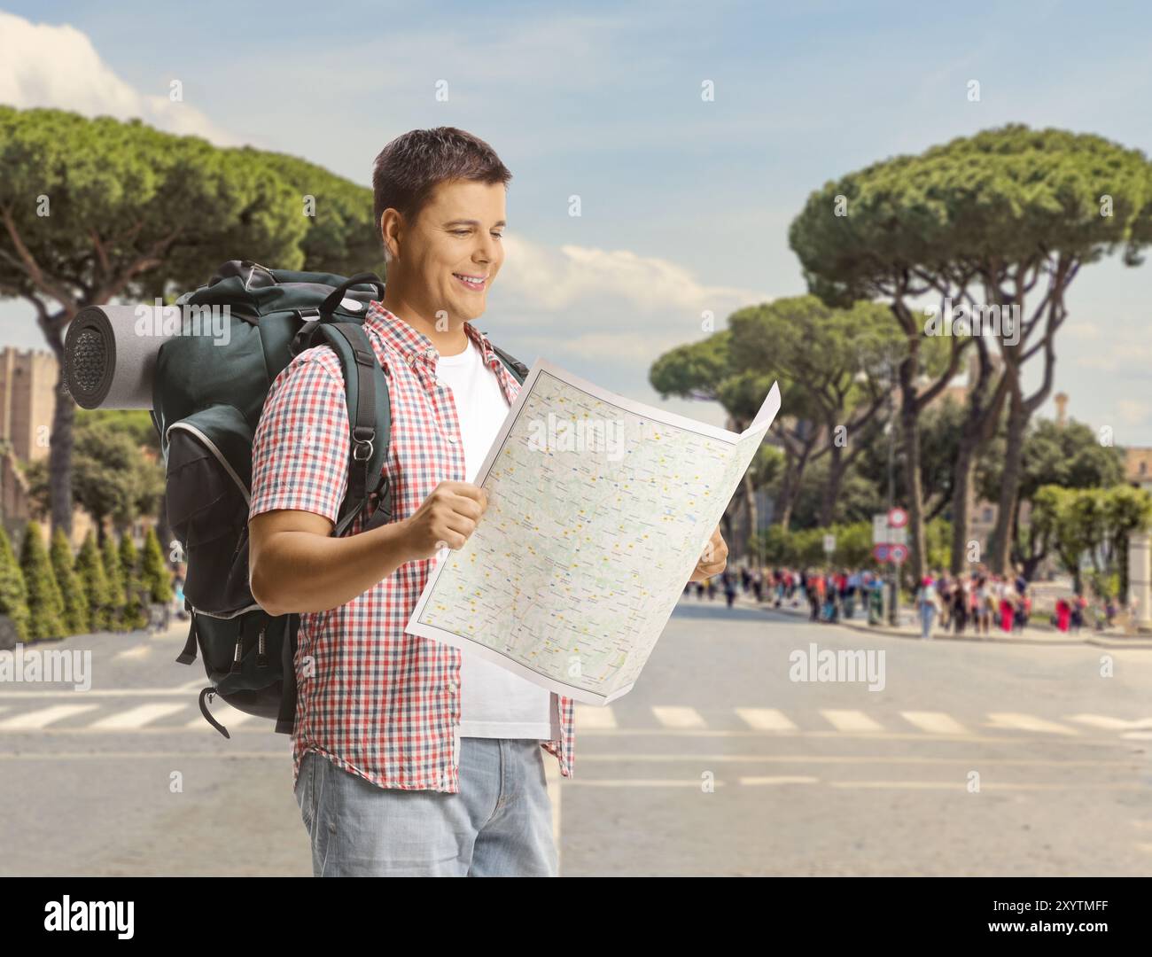 Tourist map of rome hi-res stock photography and images - Alamy