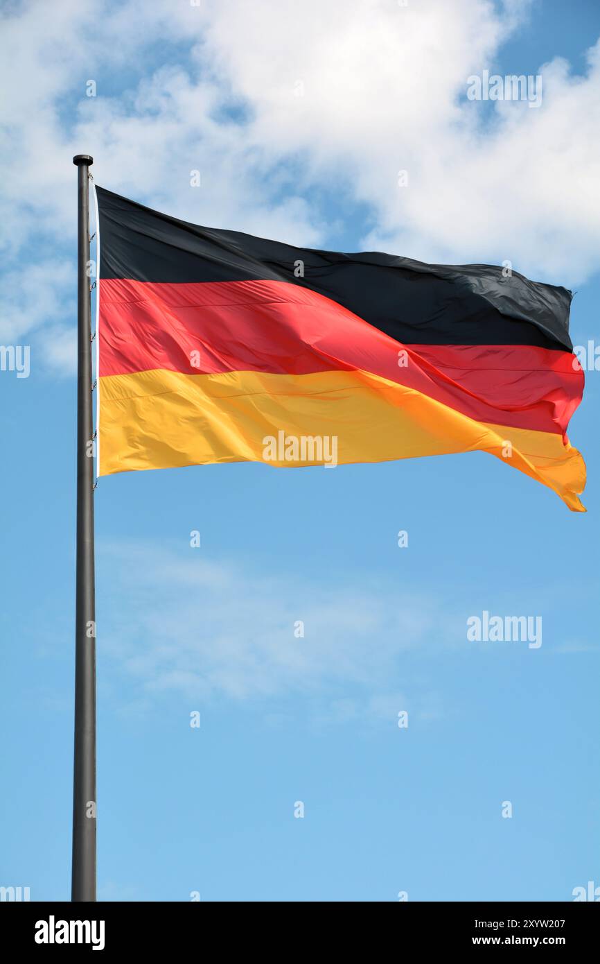 Germany Flag Ruler Flag of the federal republic of germany hi-res stock photography and ...