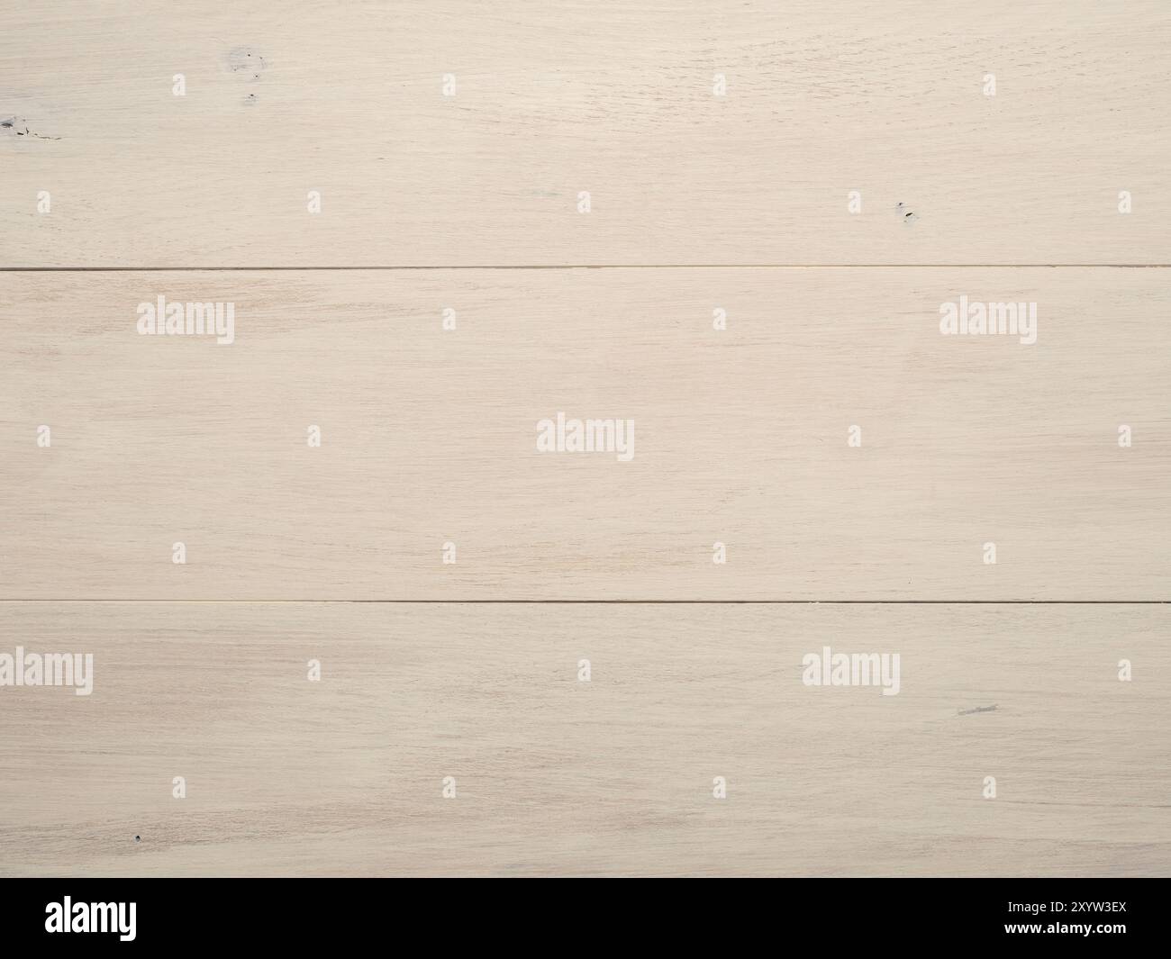 Oak plank texture in oiled white with space for text or image Stock Photo