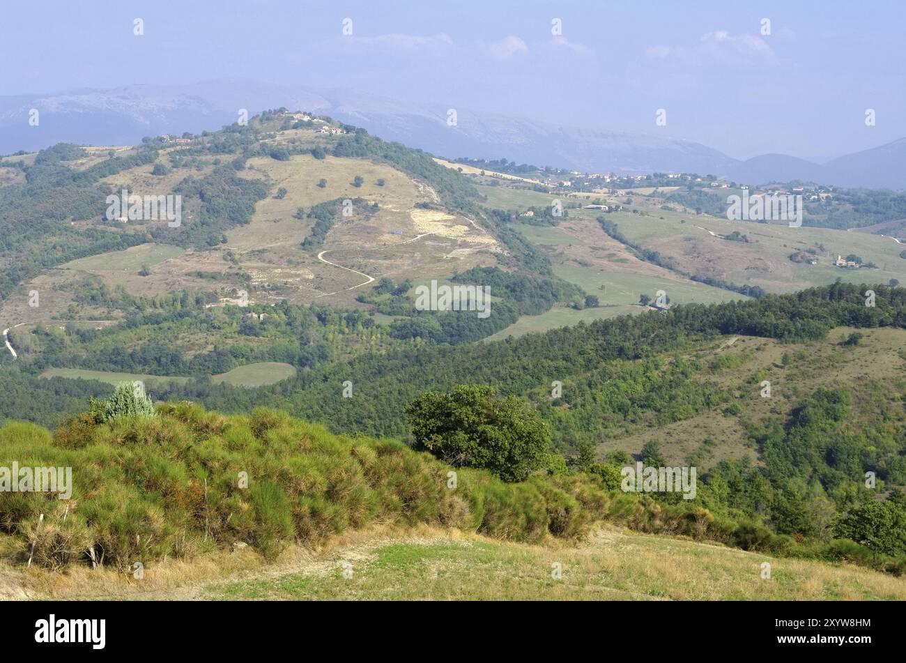 Umbria landscape, Umbria landscape 01 Stock Photo