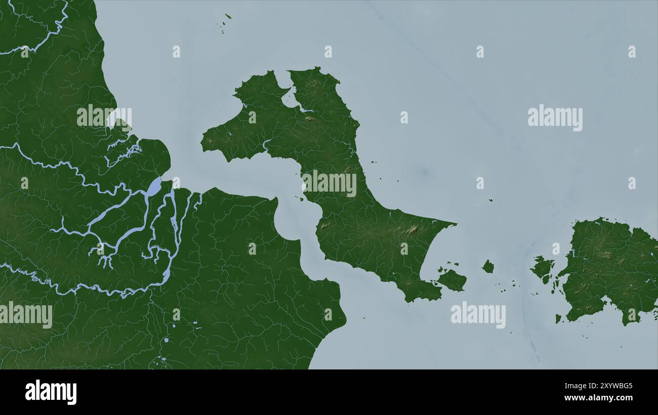 Bangka map hi-res stock photography and images - Alamy