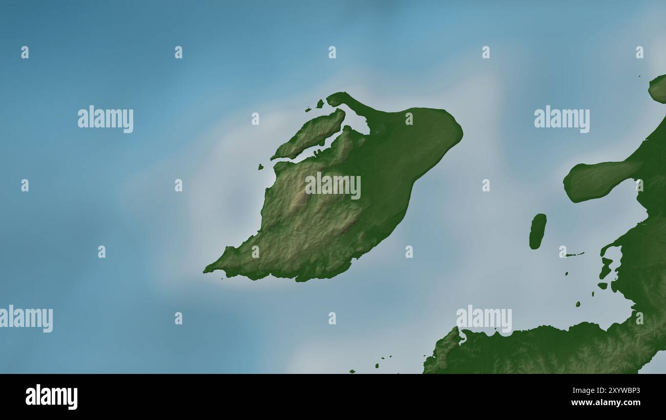 2552 外国切手 ボツワナ インドネシア 観光 風景 7種 未使用+オマケ Buano island hi-res stock photography and images - Alamy