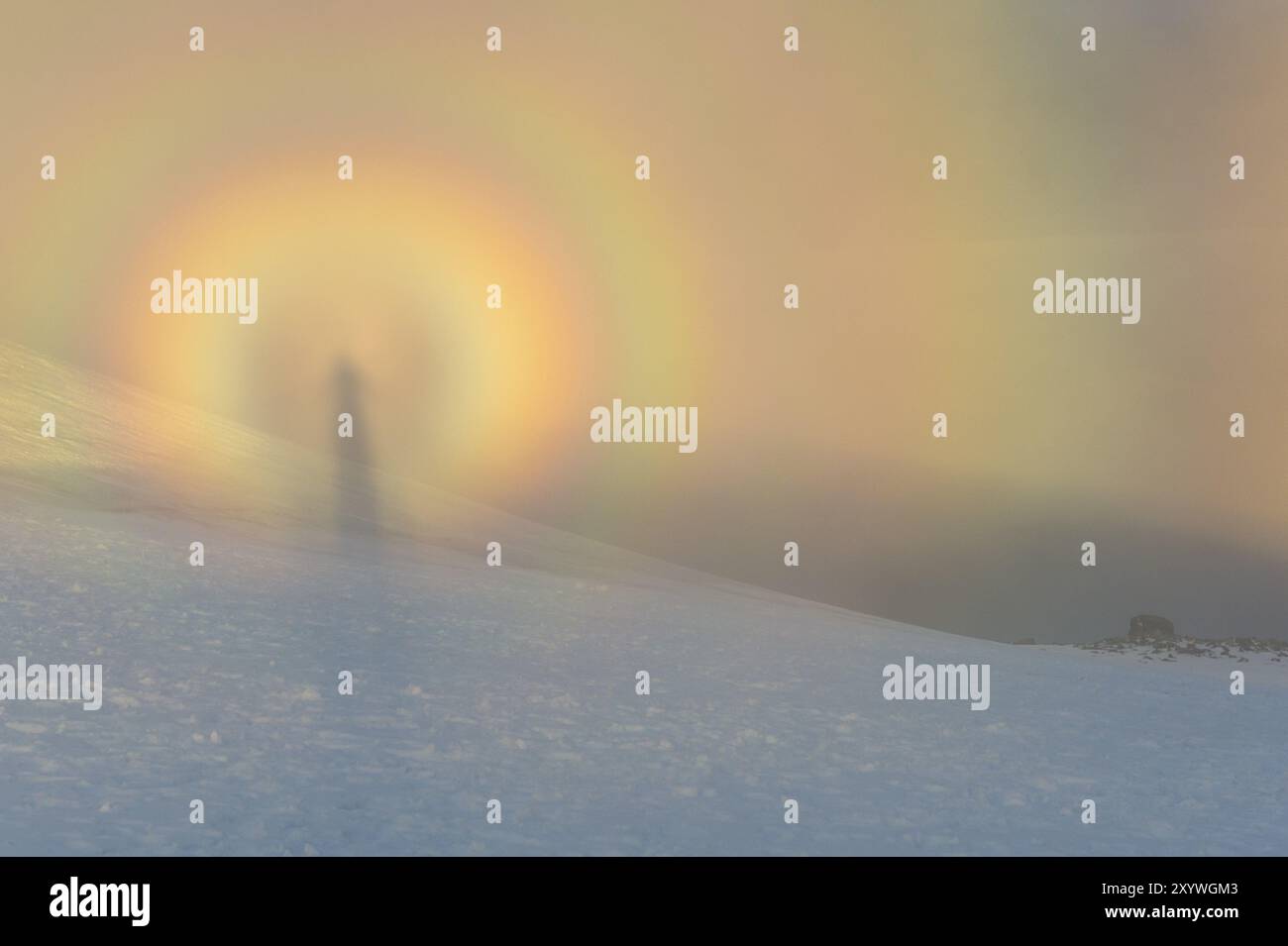 Brocken spectre hi-res stock photography and images - Alamy