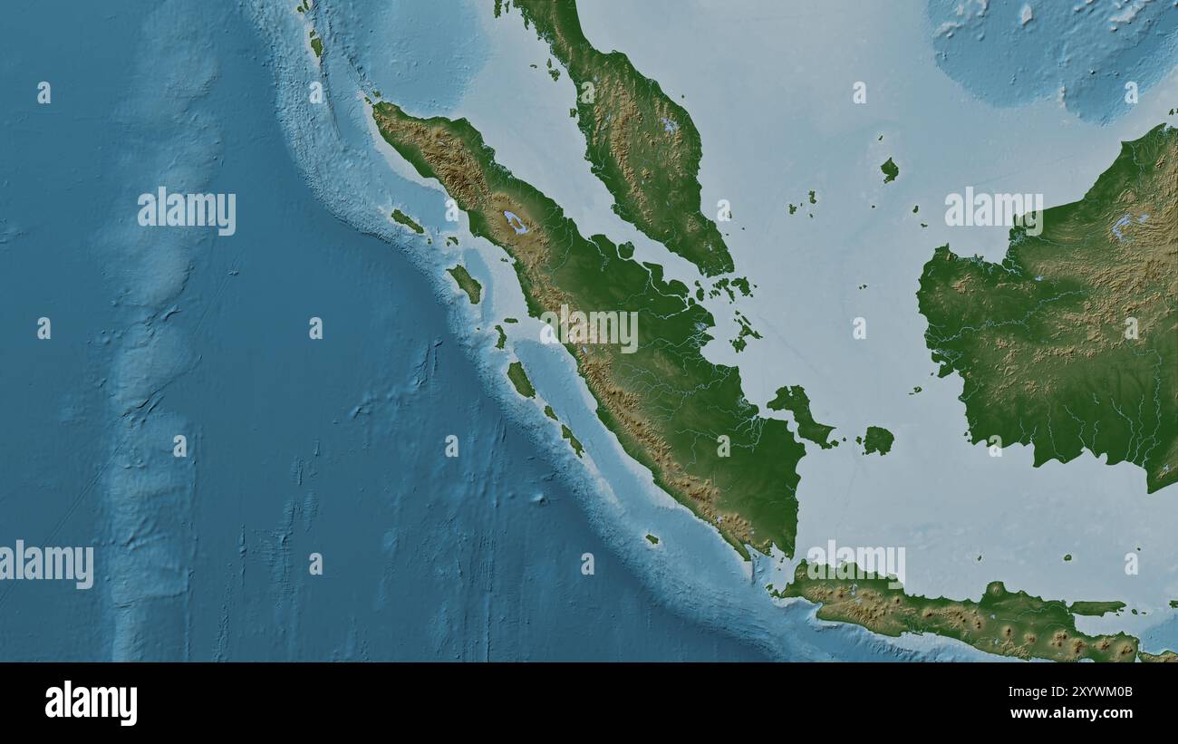 Map of the island of java hi-res stock photography and images - Alamy