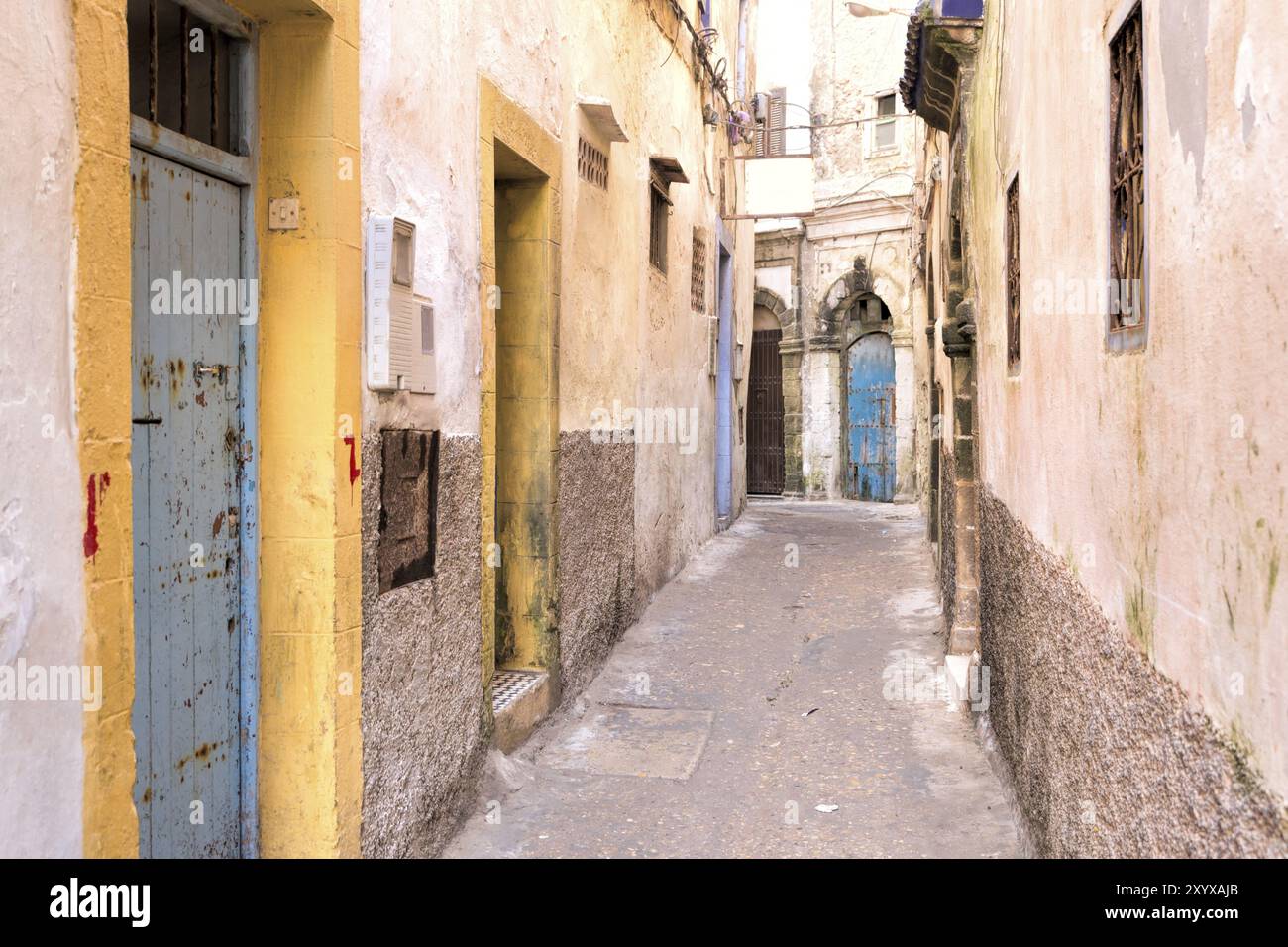 Alley in a Moroccan town Stock Photo