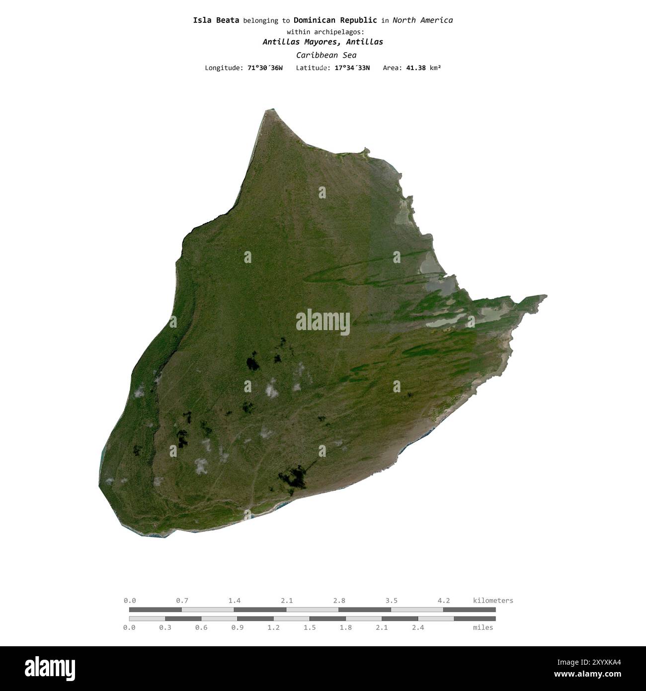 Beata Map Map of map of dominican republic 2023 hi-res stock photography and ...