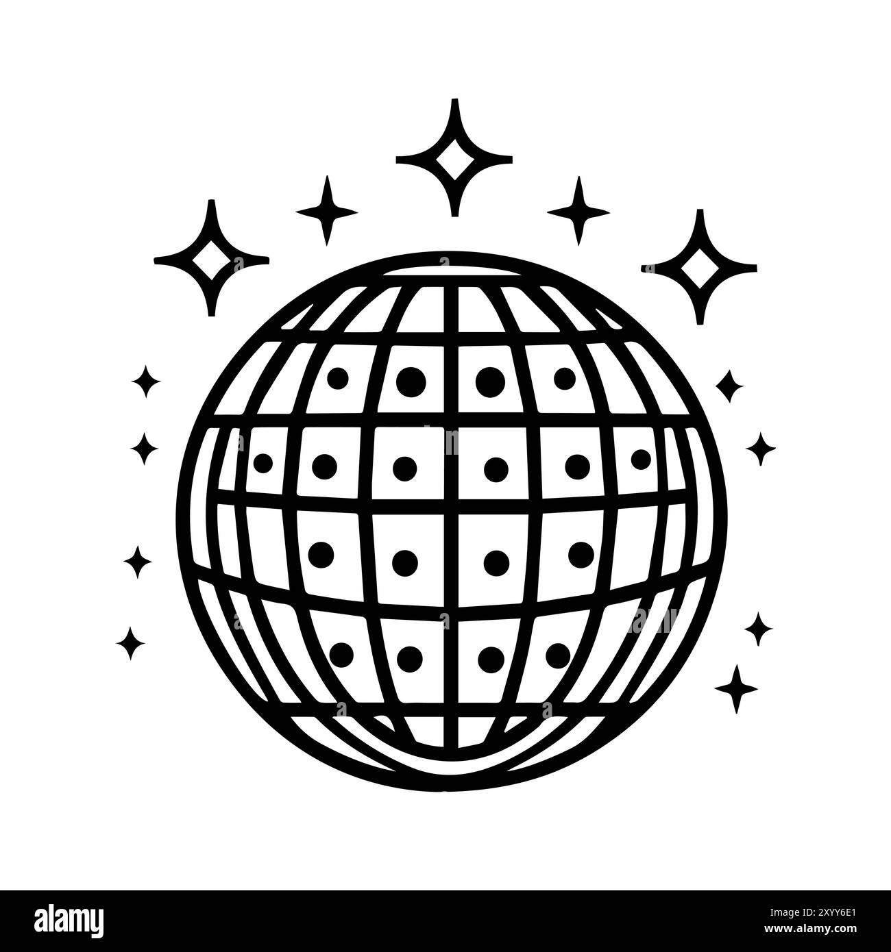 Party dj icon vector vectors Black and White Stock Photos \u0026 Images - Page 3  - Alamy, image size:1300x1390