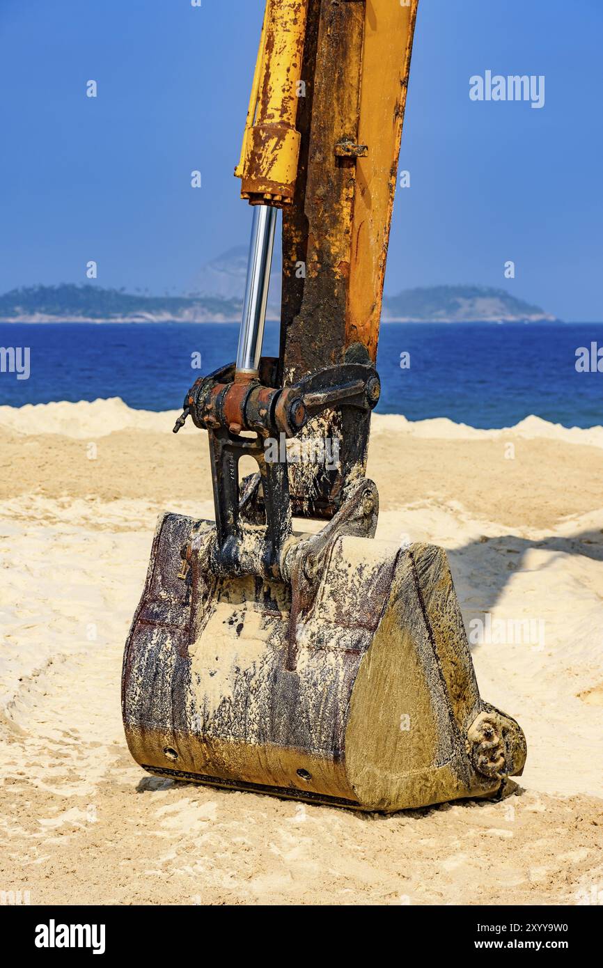 Excavator moving over building hi-res stock photography and images - Alamy