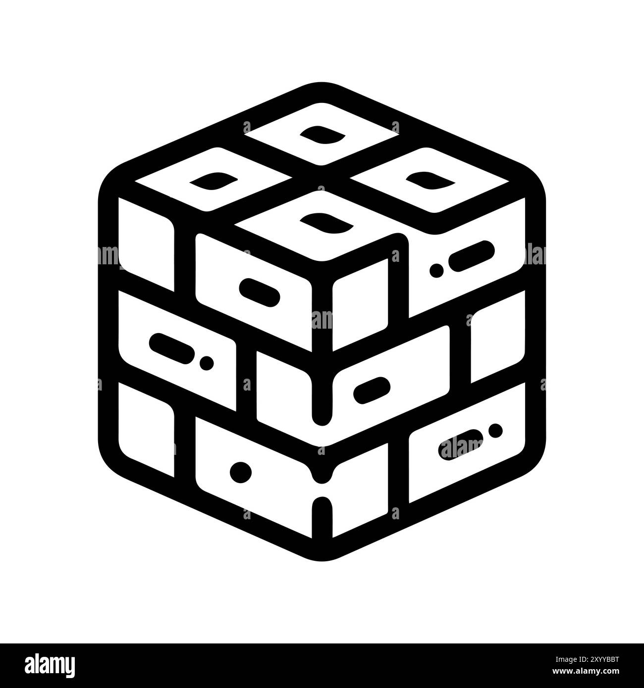 Logo bricks Black and White Stock Photos & Images - Alamy