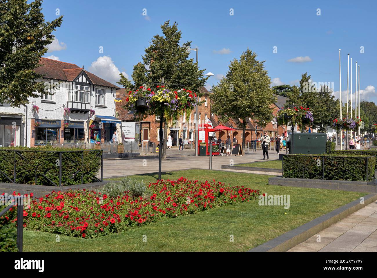 Bancroft gardens, Stratford upon Avon, Warwickshire, England, UK Stock Photo