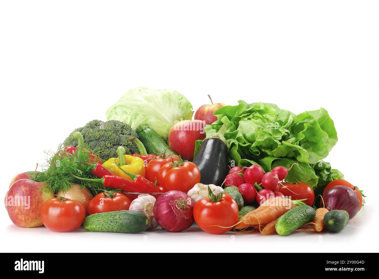 Composition with raw vegetables Stock Photo Alamy
