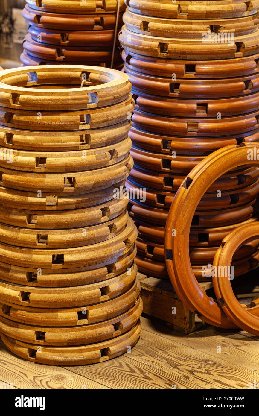 Timber Ship Stack Mass timber manufacturing canada hi-res stock photography and images ...