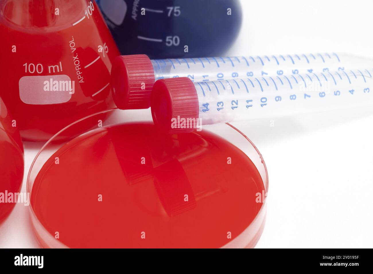 Red Labratory Biochemistry laboratory tools red hi-res stock photography and images ...