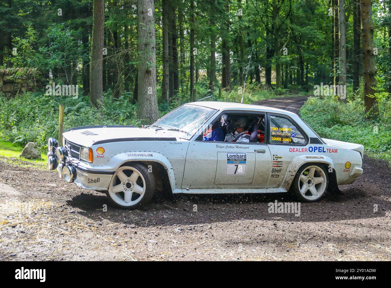 Opel Ascona 400 Rally car 1983 Monte Carlo Rally Stock Photo - Alamy