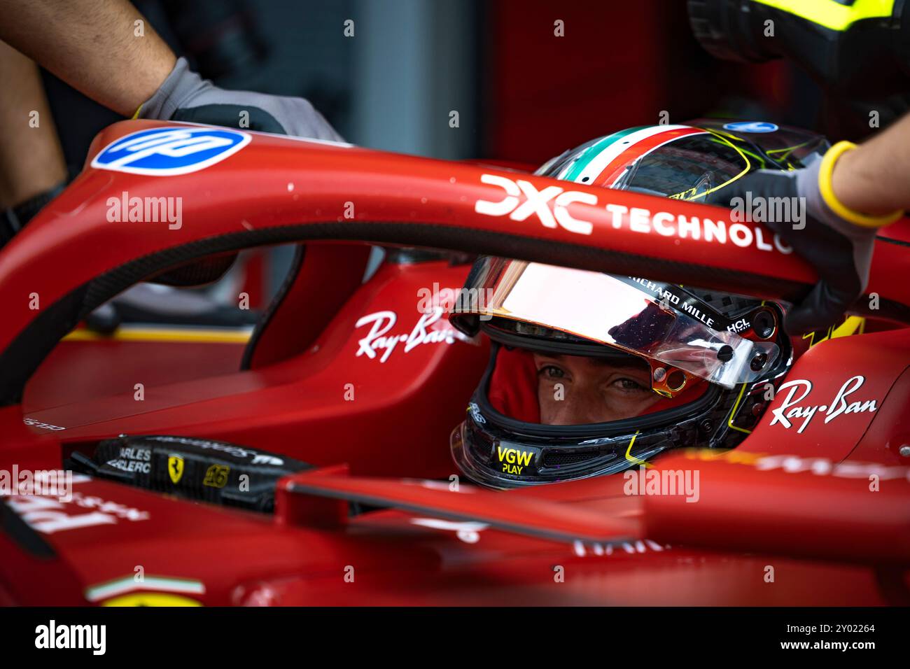 Charles leclerc 2025 monza 31th hires stock photography and images Alamy