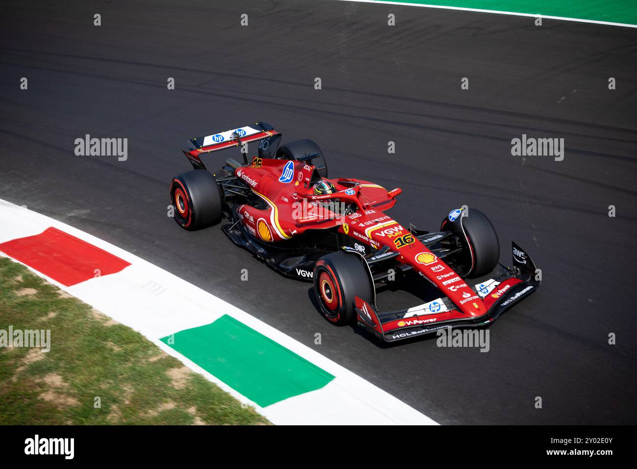 Charles leclerc 2025 monza 31th hires stock photography and images Alamy