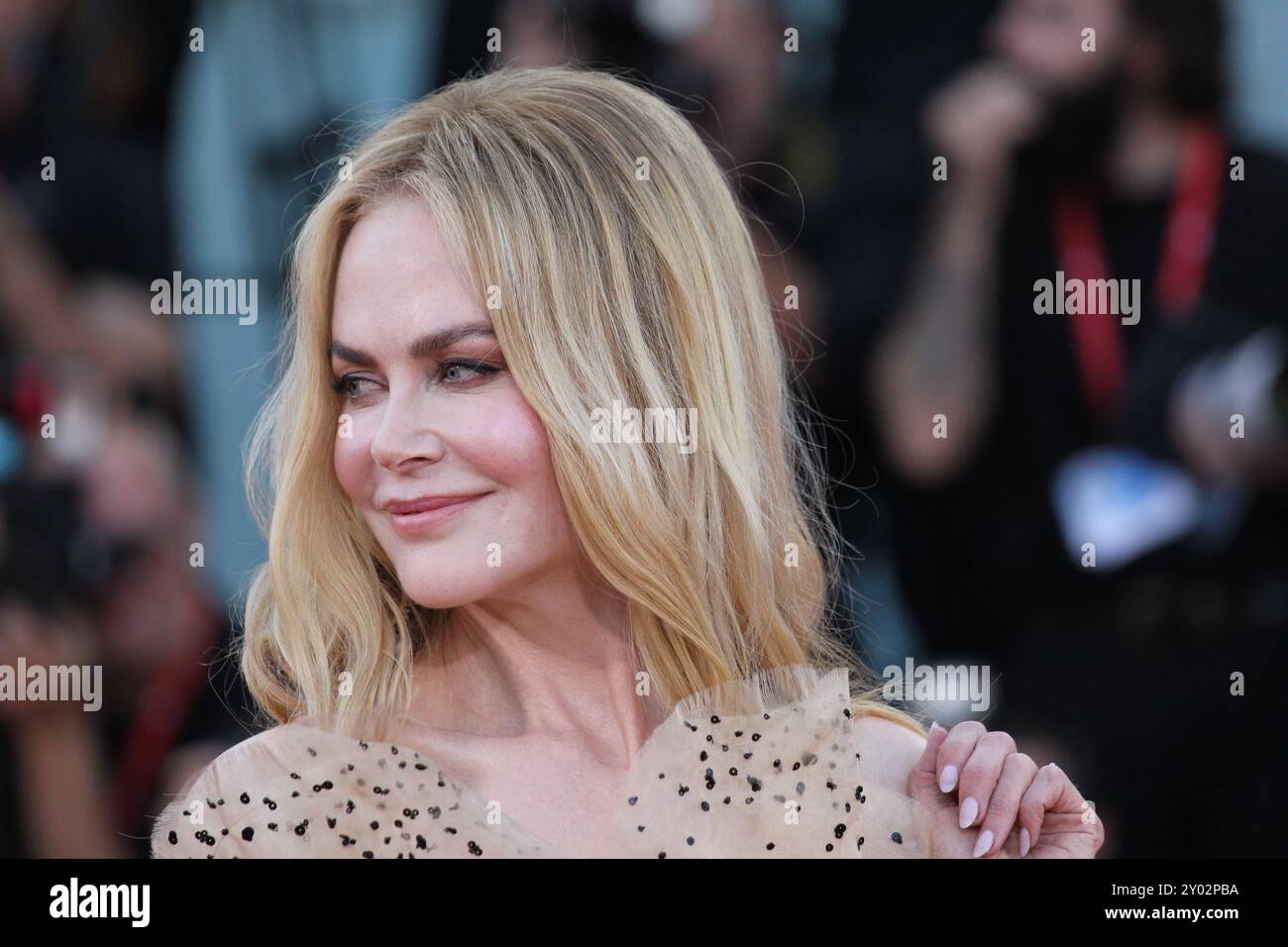 Nicole Kidman red carpet Babygirl 2024 Venice film festival Stock Photo