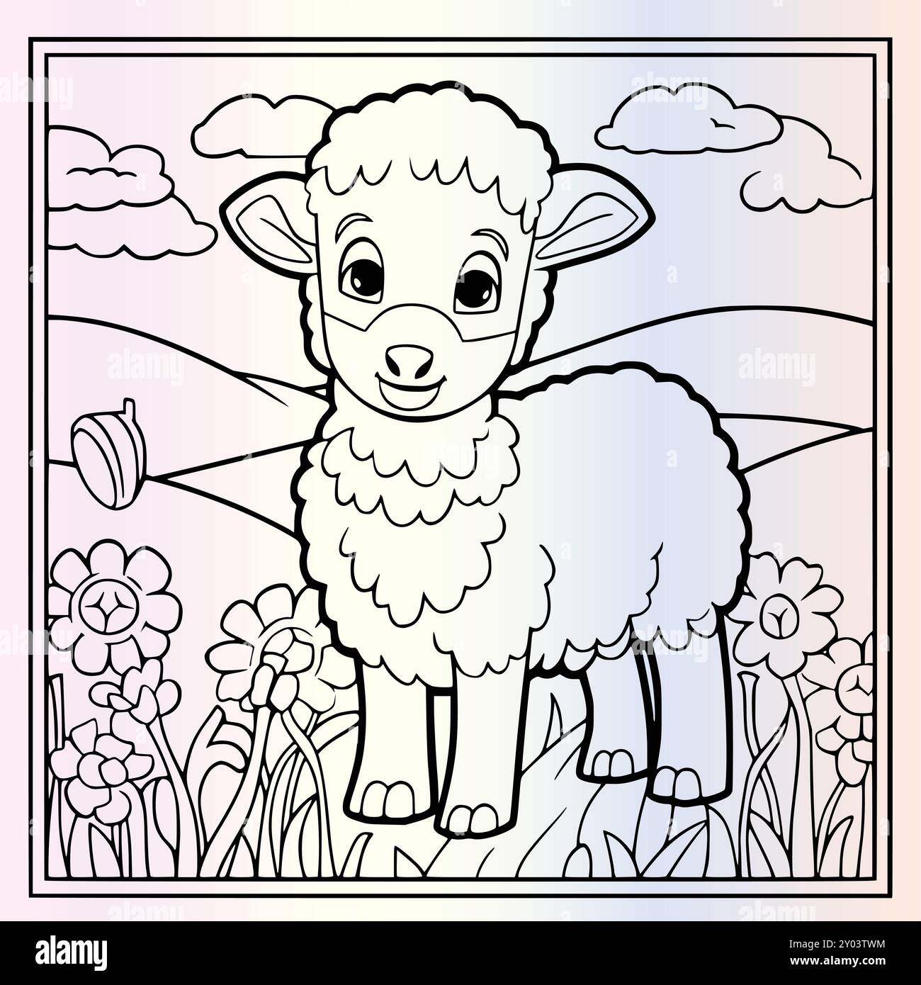 Alphabet coloring pages hi-res stock photography and images - Alamy