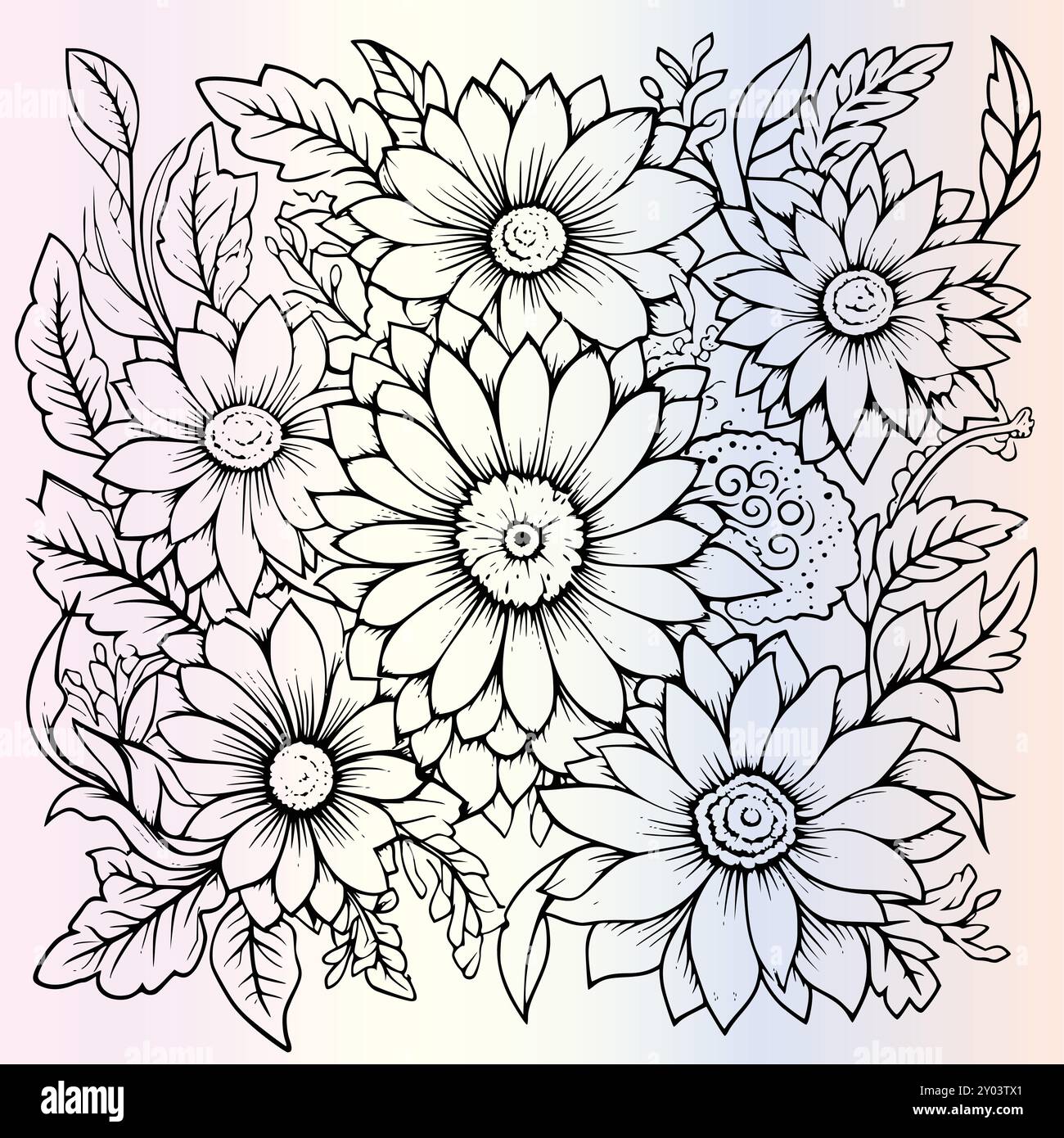 Kids Coloring Pages Drawing Pages Stock Vector