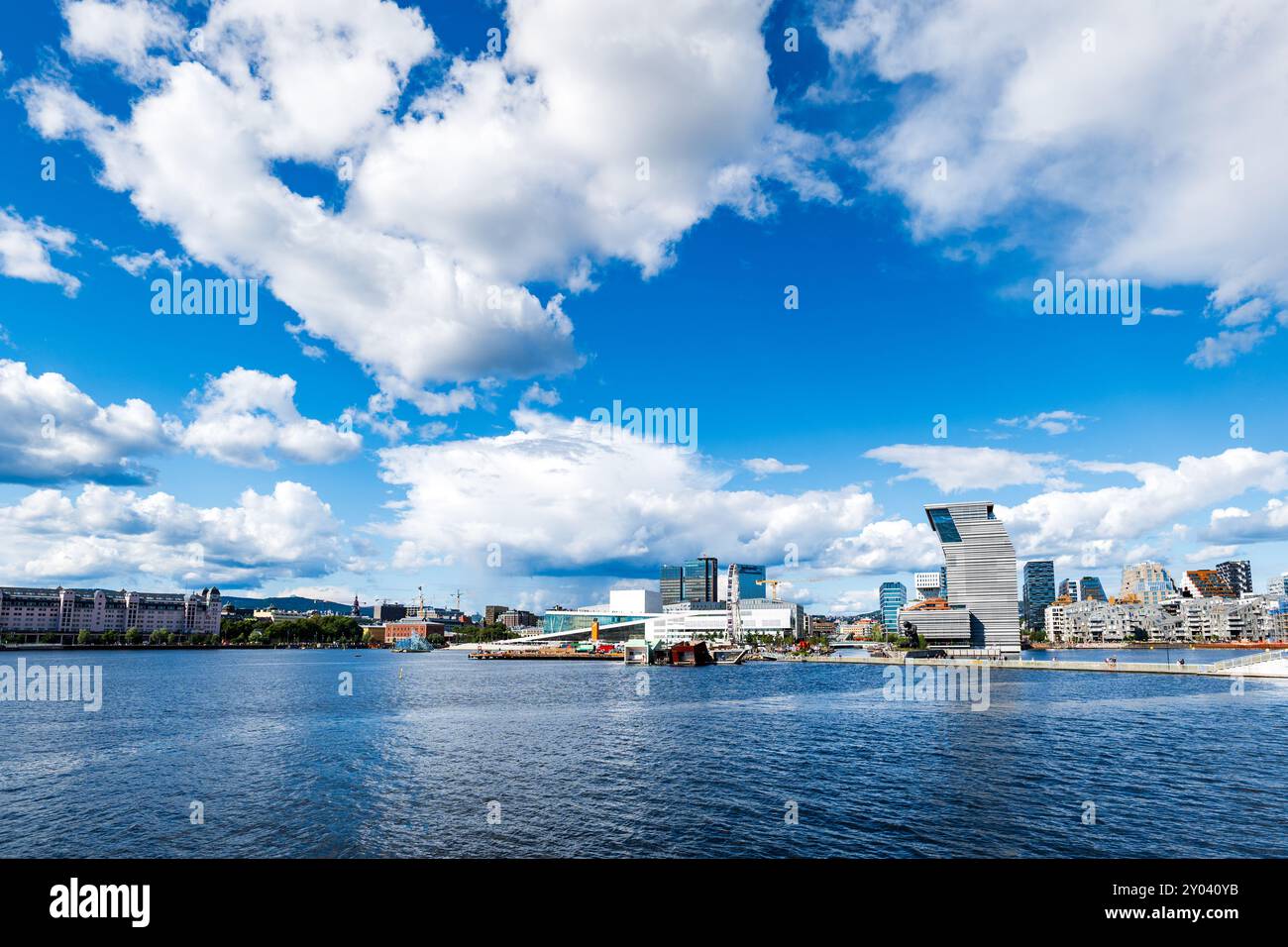 Oslo norway view cityscape hi-res stock photography and images - Alamy