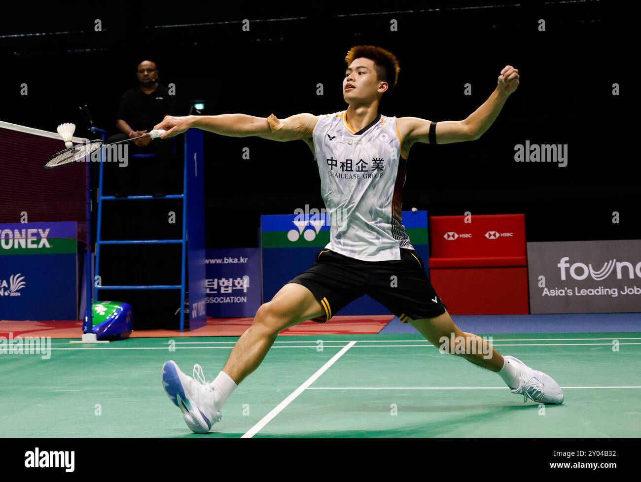 Mokpo, South Korea. 1st Sep, 2024. Lee Chia Hao of Chinese Taipei ...