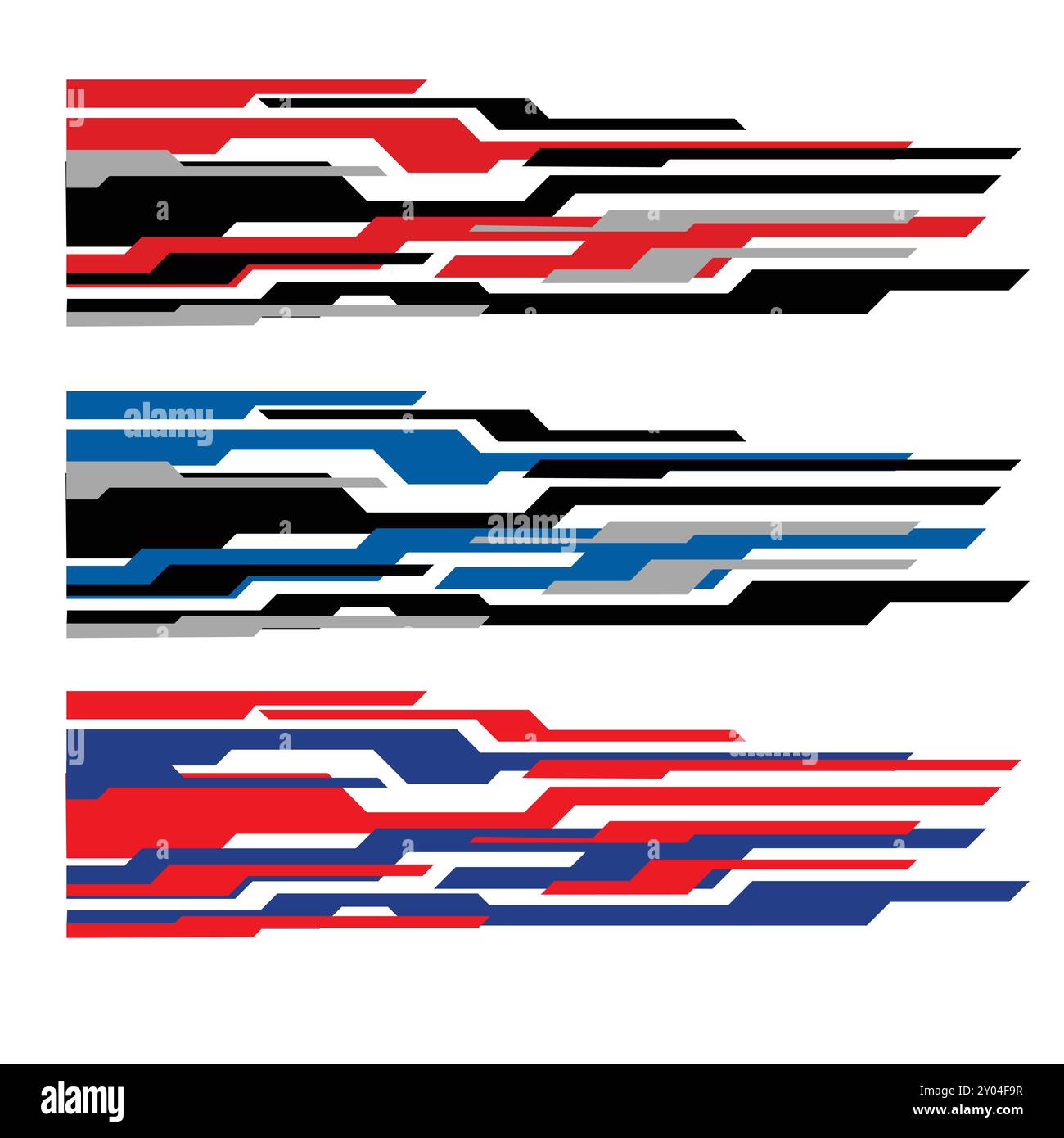 racing car body wrap sticker design vector Stock Vector Image & Art - Alamy