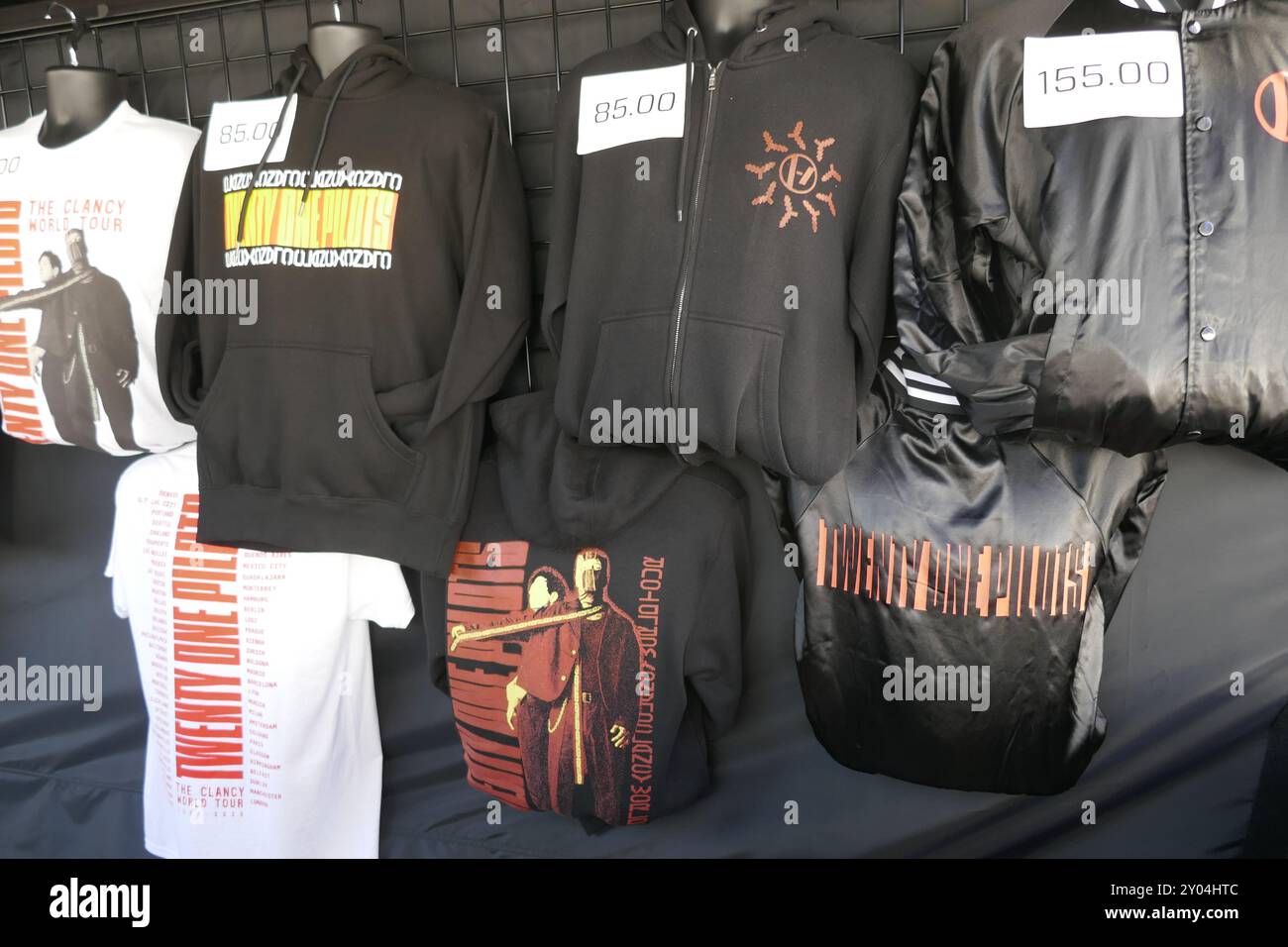 Inglewood, California, USA 28th August 2024 Twenty One Pilots The ...