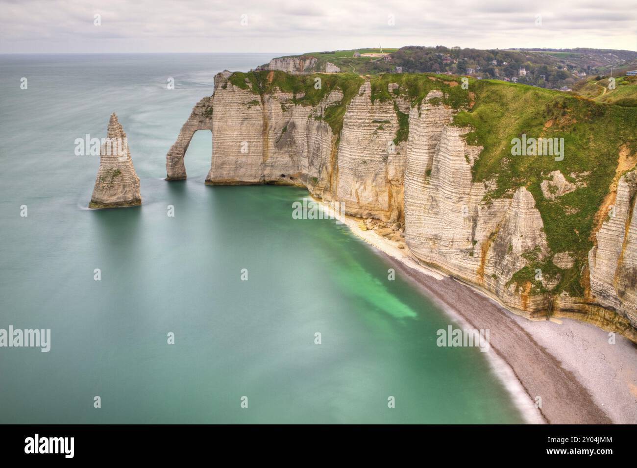 Etretat tourist spot hi-res stock photography and images - Alamy