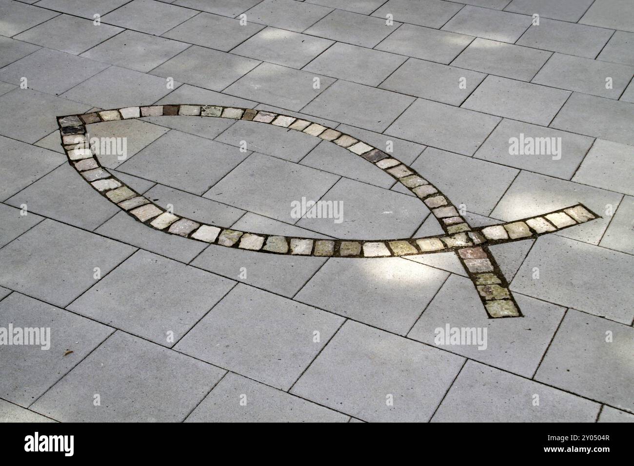 Christian fish symbol Stock Photo - Alamy