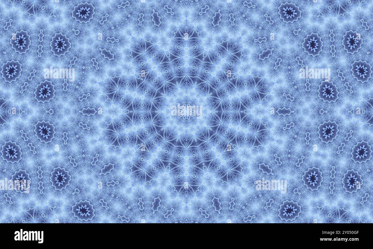 Gradient Blue Patern Blue gradient snowflake pattern hi-res stock photography and images - Alamy