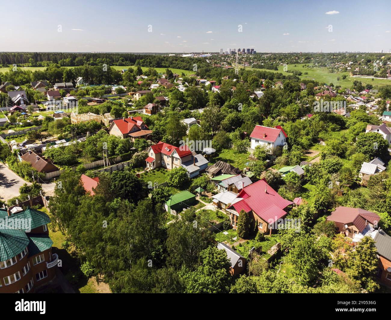 Mascow Rural View from the top down moscow hi-res stock photography and images - Alamy