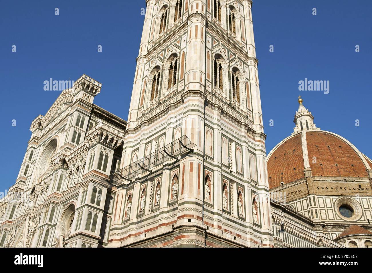 Florence Cathedral of Santa Maria del Fiore or Duomo di Firenze, detail ...