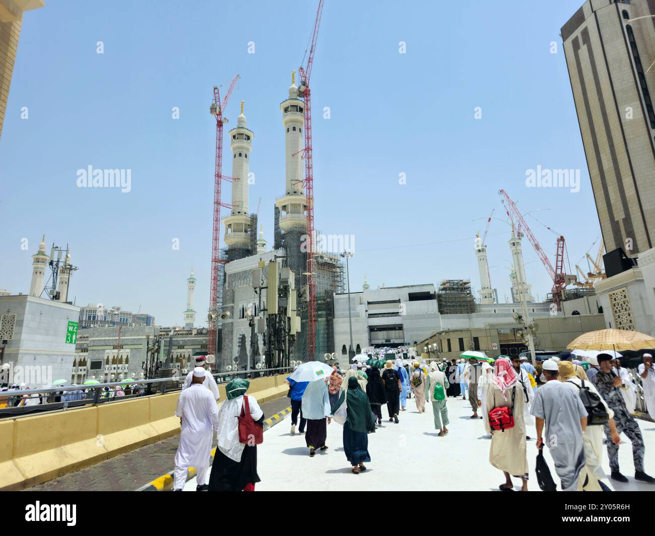 Mecca, Saudi Arabia, June 5 2024: Mecca Makkah al-Mukarramah, Makkah ...