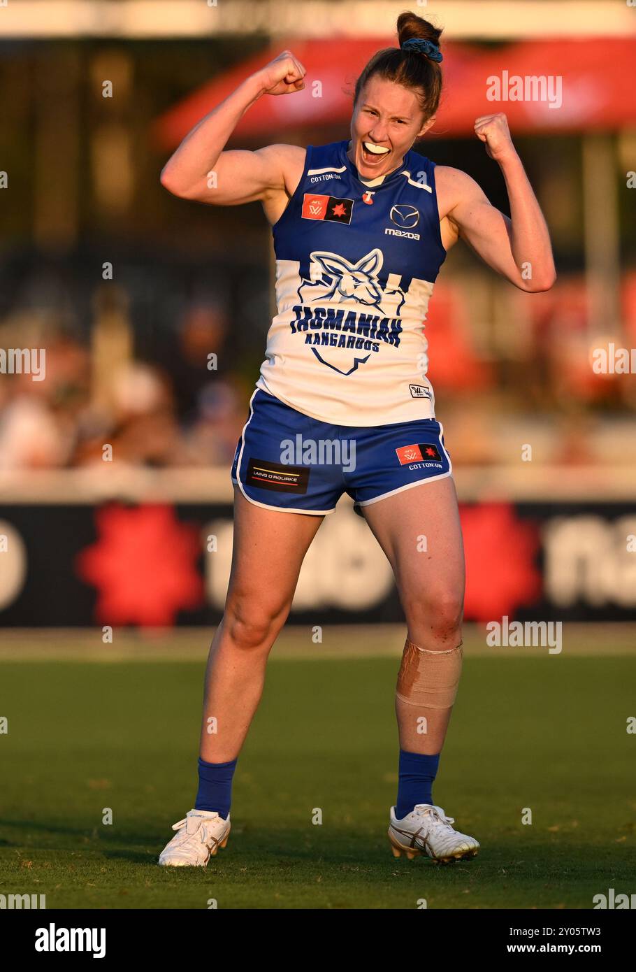 Brisbane, Australia. 01st Sep, 2024. Tahlia Randall of the Kangaroos