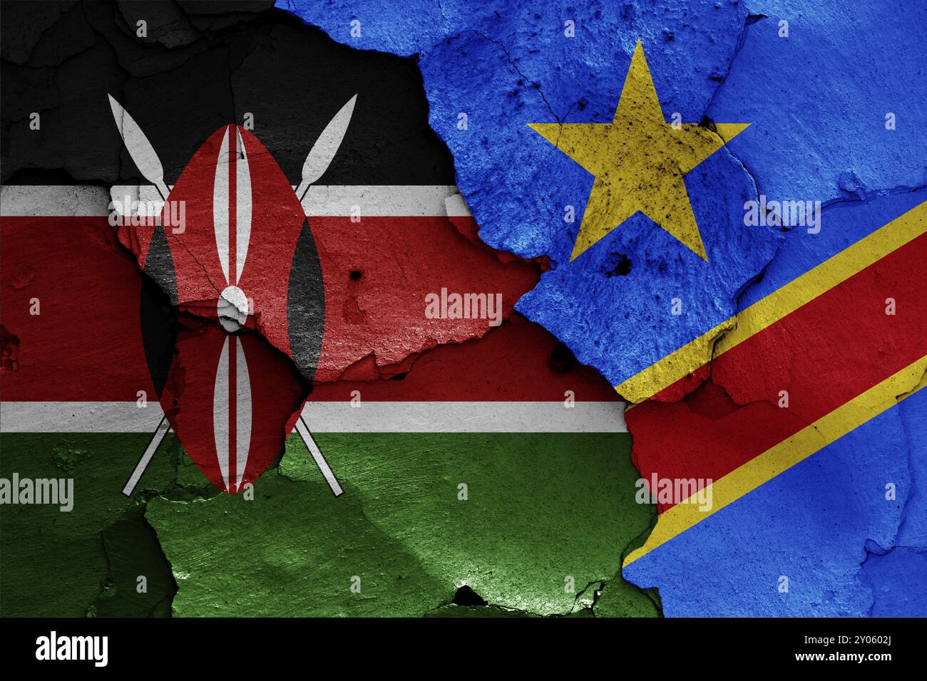 Dr congo flag hi-res stock photography and images - Alamy