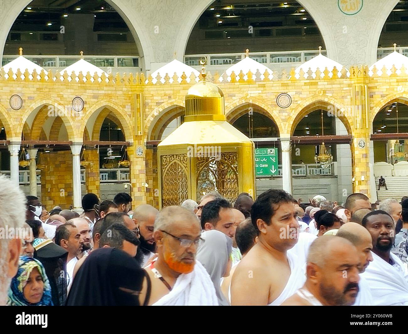 Mecca Saudi Arabia June 12 2024 Maqam Ibrahim Or Station Of Abraham Mecca Saudi Arabia June 12 2024 Maqam Ibrahim Or Station Of Abraham