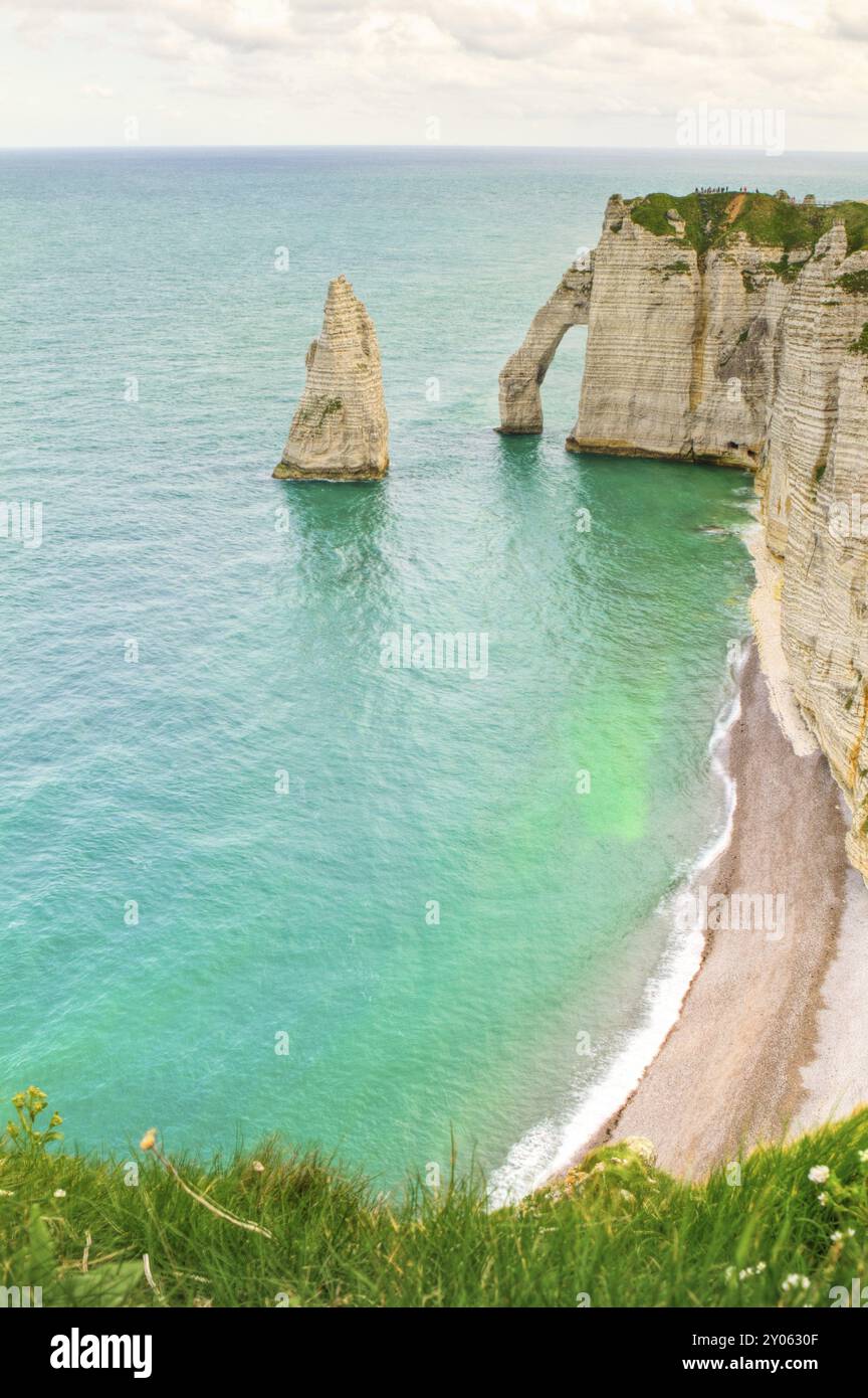 Etretat tourist spot hi-res stock photography and images - Alamy