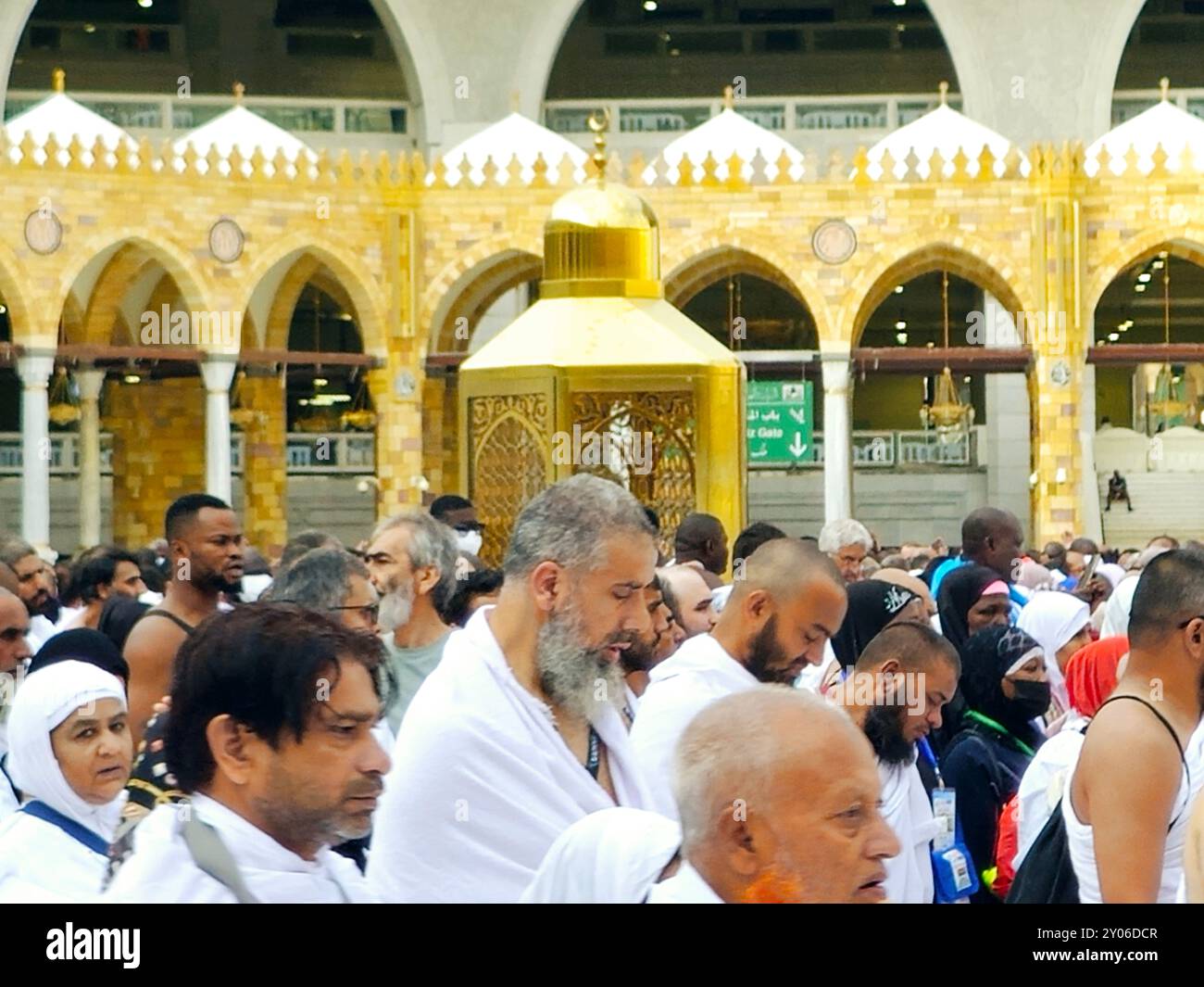 Mecca Saudi Arabia June 12 2024 Maqam Ibrahim Or Station Of Abraham Mecca Saudi Arabia June 12 2024 Maqam Ibrahim Or Station Of Abraham