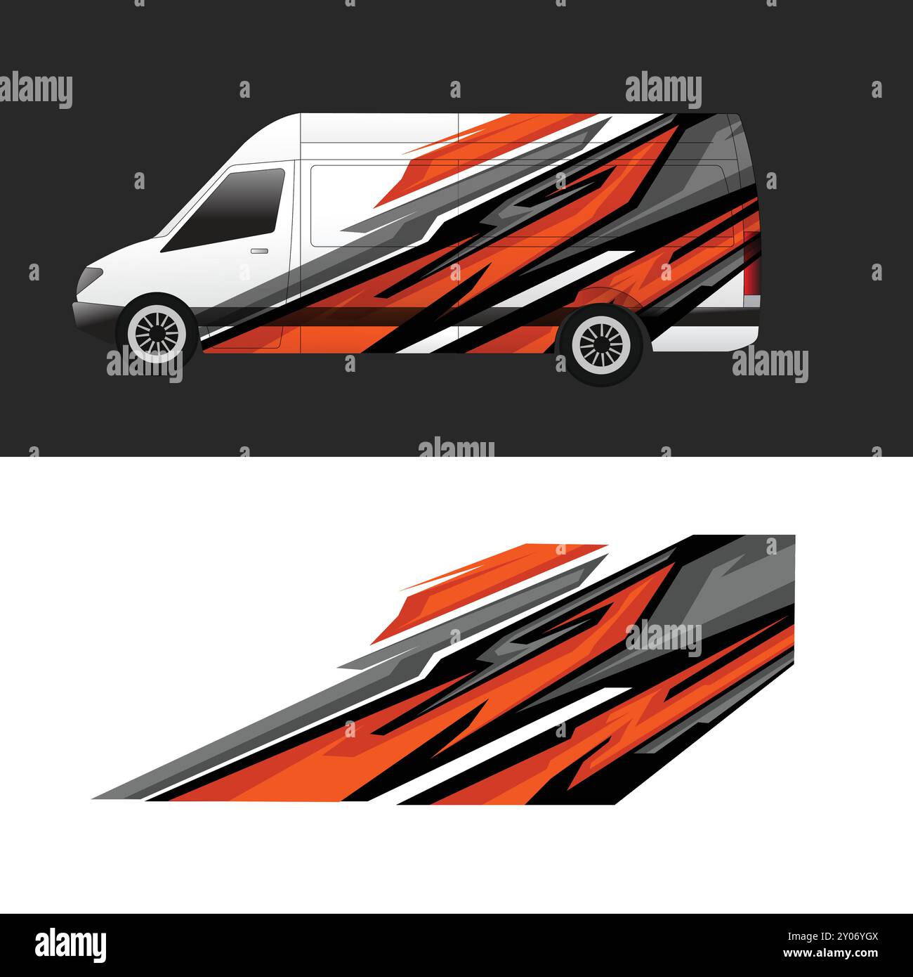 Sticker van hi-res stock photography and images - Alamy
