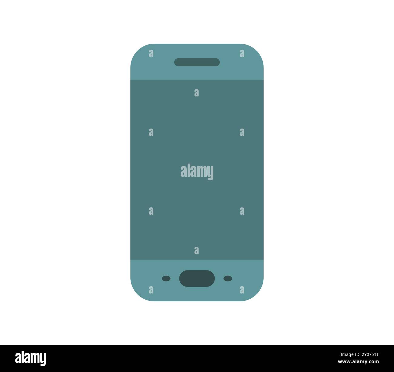 Smartphone icon illustrated in vector on white background Stock Photo ...
