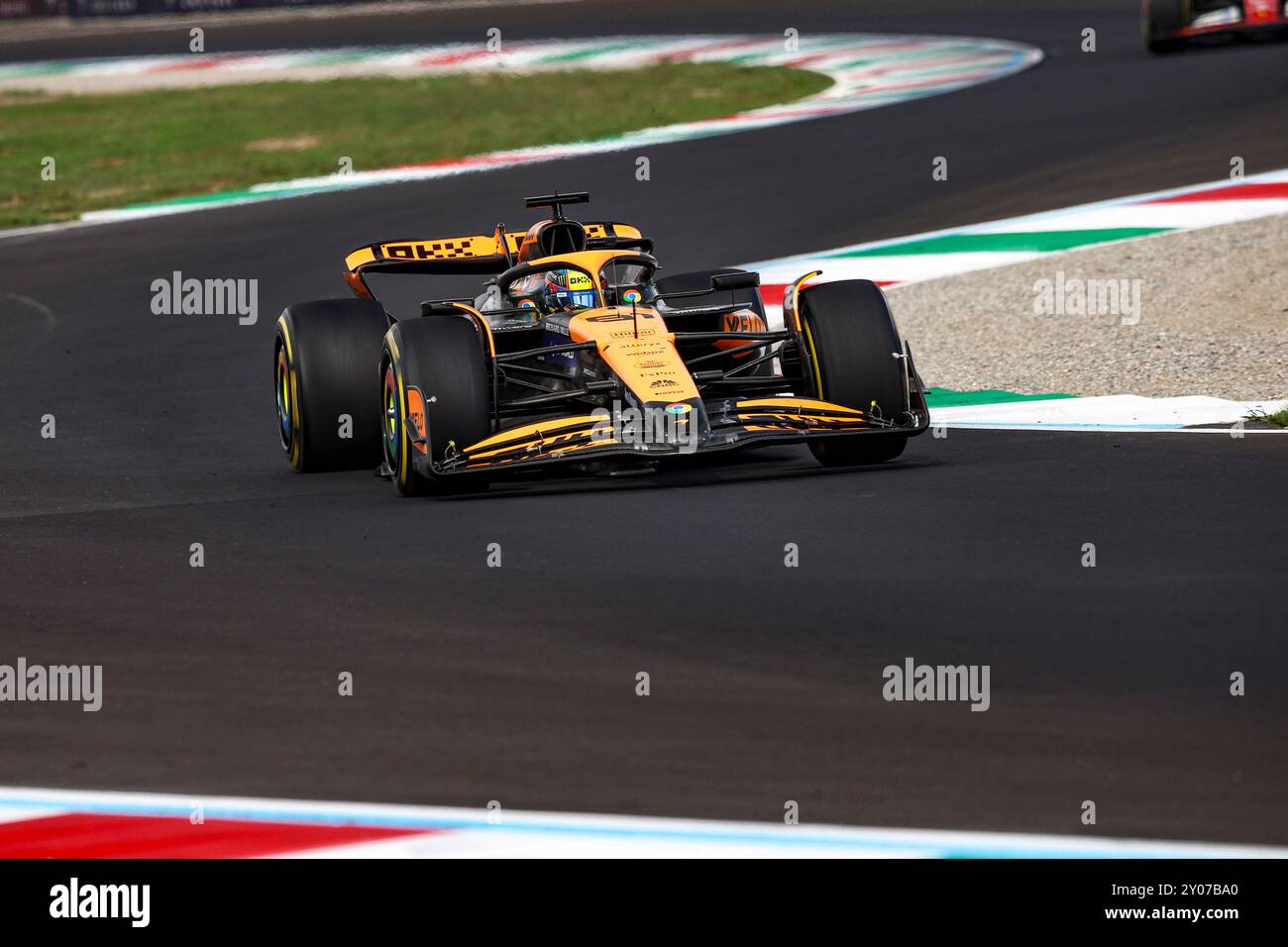 Monza, Italie. 01st Sep, 2024. 81 PIASTRI Oscar (aus), McLaren F1 Team
